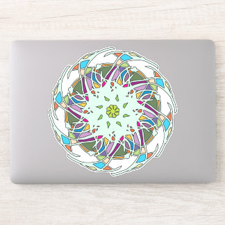 Mandala geometric Sticker