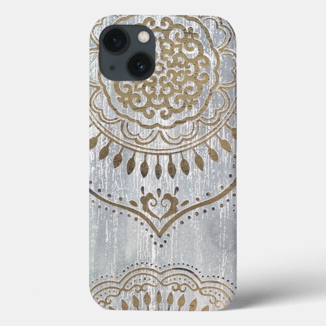 Mandala Gold Design Case-Mate iPhone Case (Back)