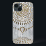 Mandala Gold Design iPhone 13 Case<br><div class="desc">Mandala Gold Design. Artist: June Erica Vess. Image ID: 155295DEA.</div>