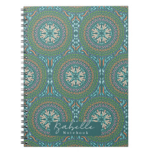Mandala Green Notebook