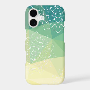 Mandala green yellow geometric iPhone 8/7 case