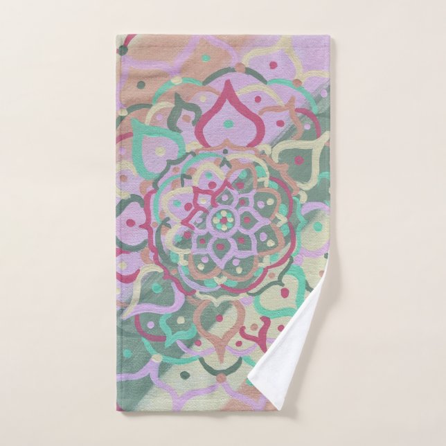 Mandala Hand Towel (Hand Towel)