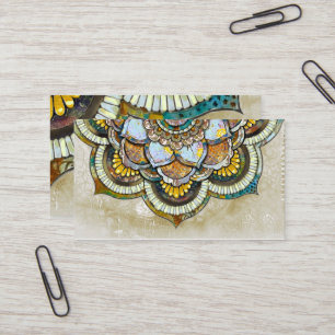 Mandala Happiness Business Card