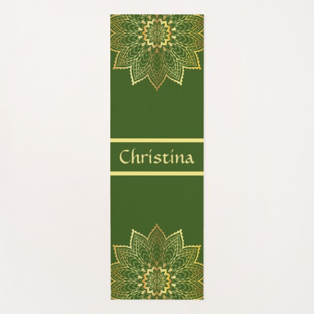 Mandala Healing Energy Yoga Mat (Front)