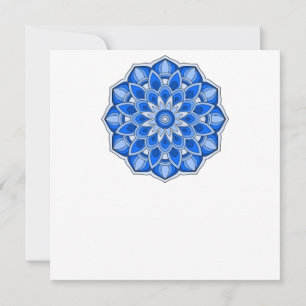 Mandala in blue