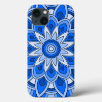 Mandala in blue