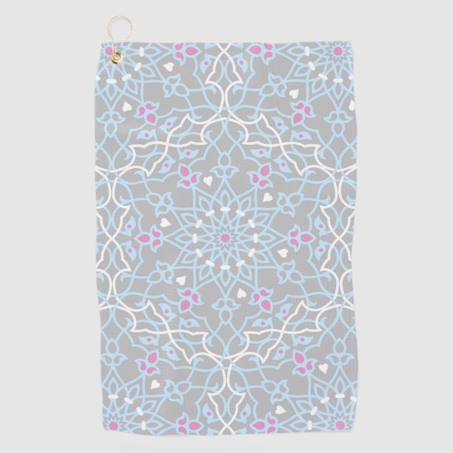 Mandala Inspiration 2 Golf Towel (Front)
