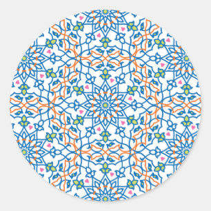 Mandala Inspiration 3 Classic Round Sticker