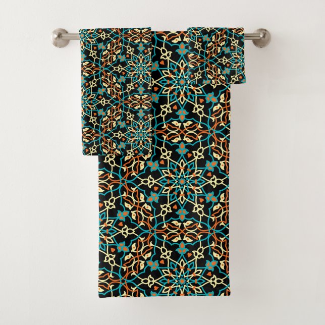 Mandala Inspiration 6 Bath Towel Set (Insitu)