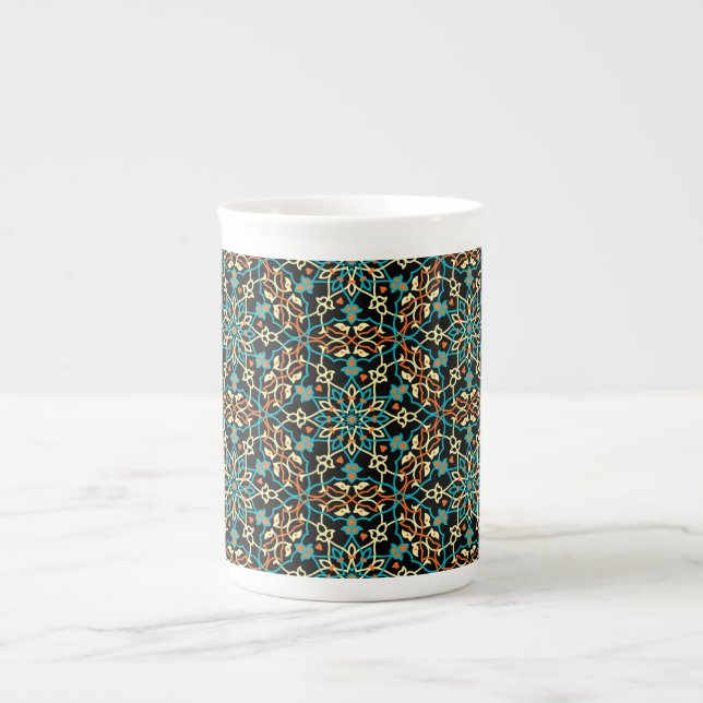Mandala Inspiration 6 Bone China Mug (Front)