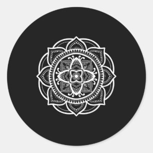 Mandala K310 Classic Round Sticker