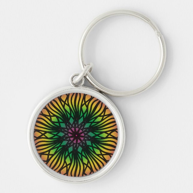Mandala Key Ring (Front)