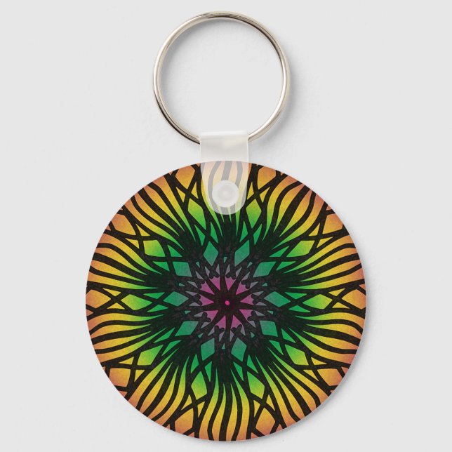 Mandala Key Ring (Front)