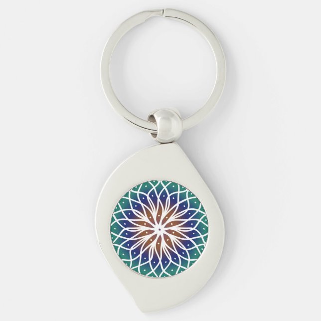 Mandala Key Ring (Front)
