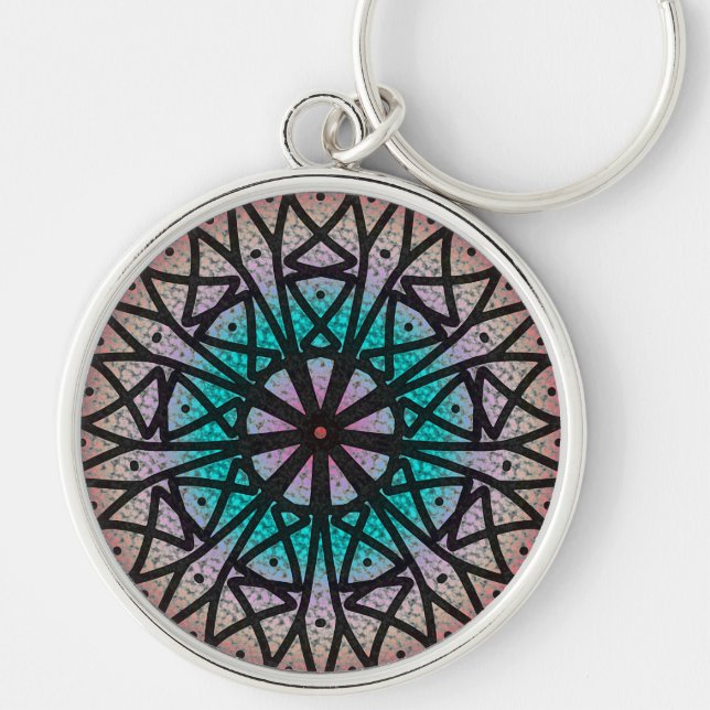 Mandala Key Ring (Front)