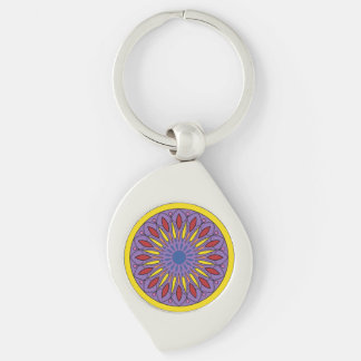 Mandala Key Ring