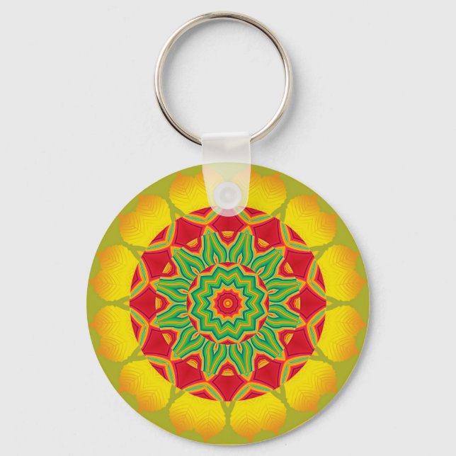 Mandala Keychain (Front)