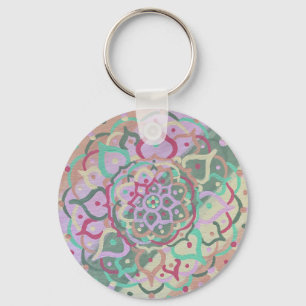 Mandala Keychain