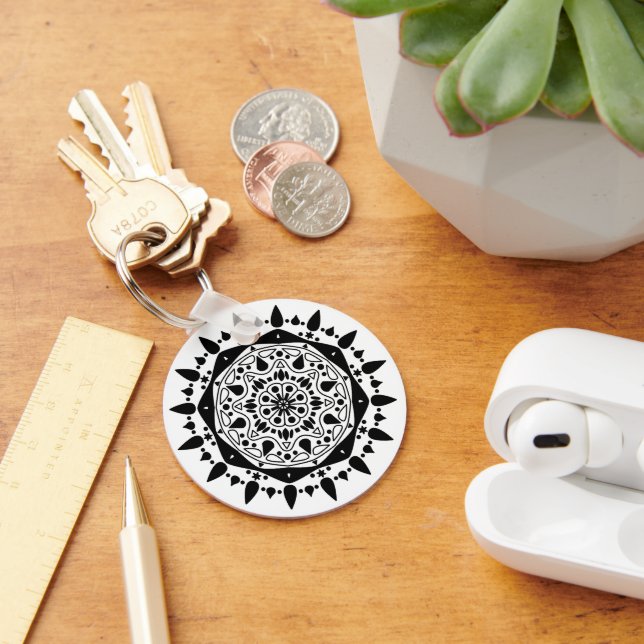 Mandala Keyring (Desk)