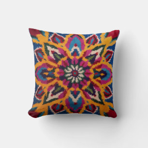 Mandala Kilim Lumbar Pillows: Perfect for Boho Cushion