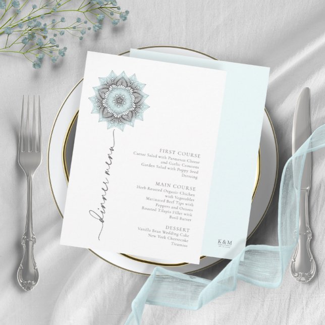 Mandala Lace Rev Wedding Lt. Blue ID968 Menu (Creator Uploaded)