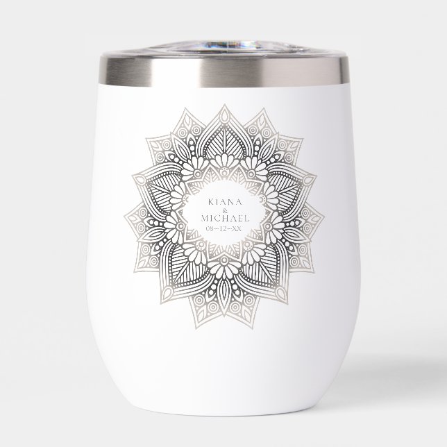 Mandala Lace Wedding Neutrals ID478 (Front)