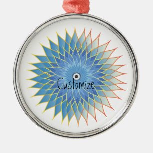 Mandala Lotus Blossom Thunder_Cove Metal Tree Decoration