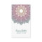 Mandala Lotus Flower Yoga Wellness Meditation Teal