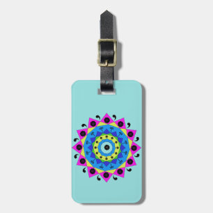 Mandala Luggage Tag