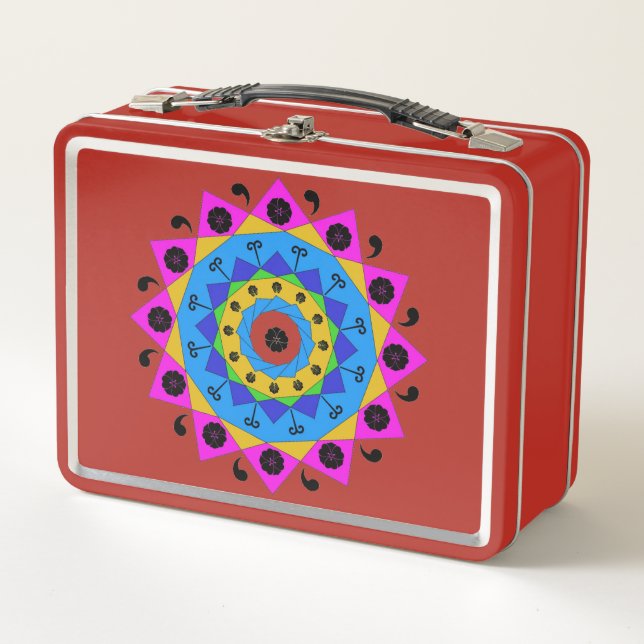 Mandala Lunch Box (Front)