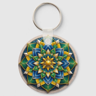 Mandala Luxe Keychain - 01