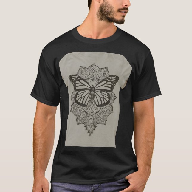 Mandala Magic: A Boho Dream T-Shirt (Front)