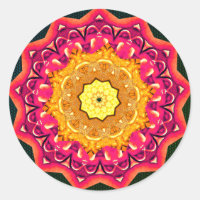 Mandala Magic Pomegranate Gold