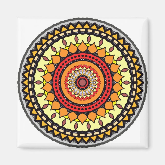 Mandala Magnet (Front)