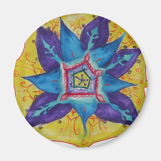 Mandala Magnet (Front)