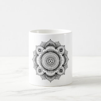 Mandala, Mandala Symbol Coffee Mug