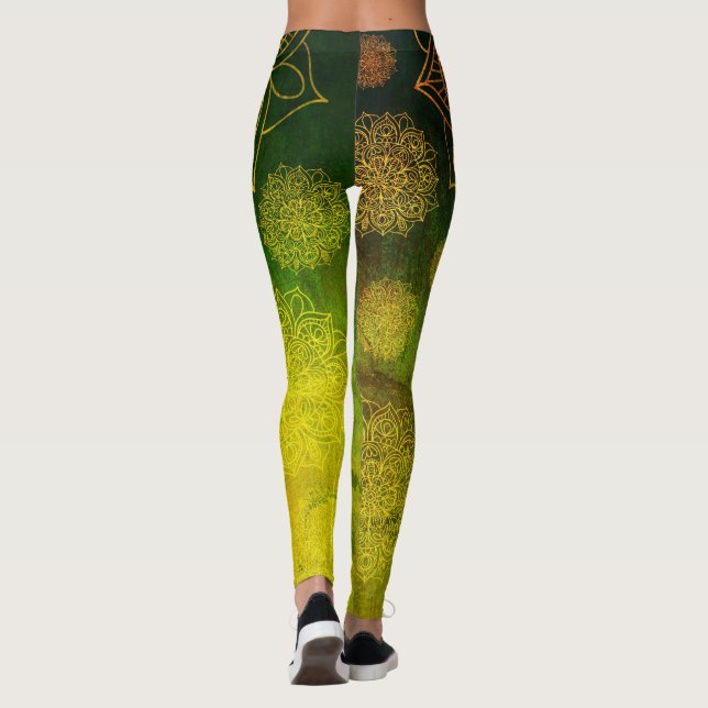 Mandala mania leggings (Back)