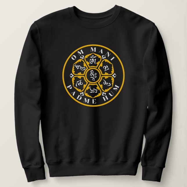 Mandala Mantra Sweatshirt (Design Front)