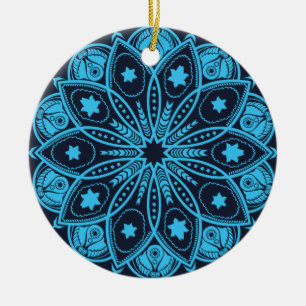 Mandala Meditation Ornament