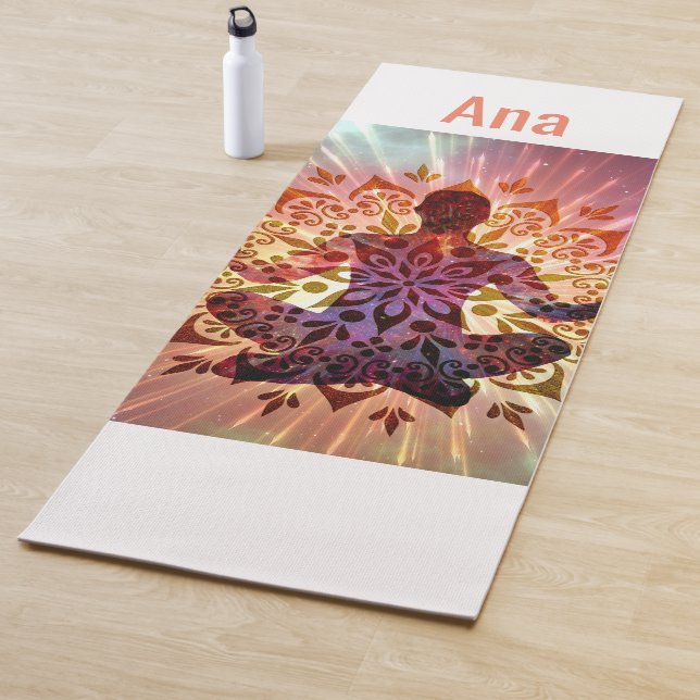 Mandala meditation yoga mat (In Situ)