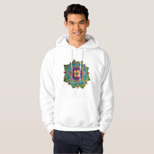 Mandala Men's Basic Hooded Sweatshirt