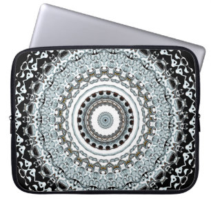 Mandala monsters 2 laptop sleeve