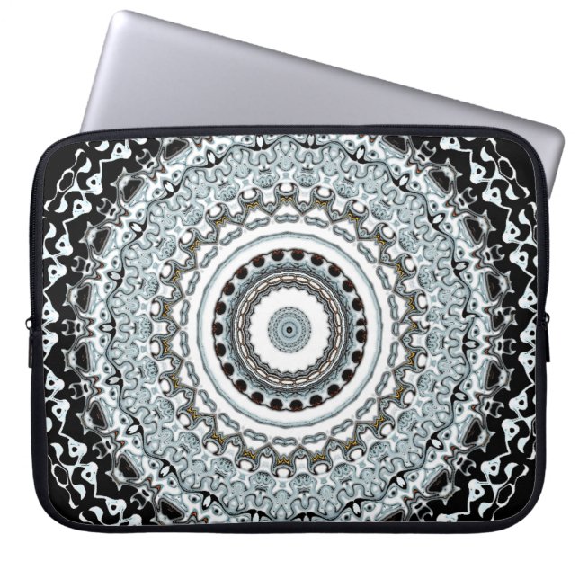 Mandala monsters 2 laptop sleeve (Front)
