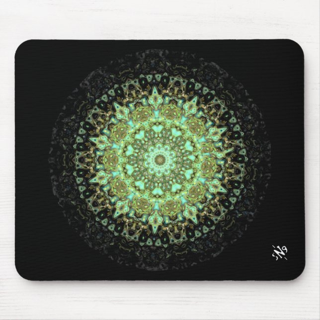 Mandala monsters mouse pad (Front)