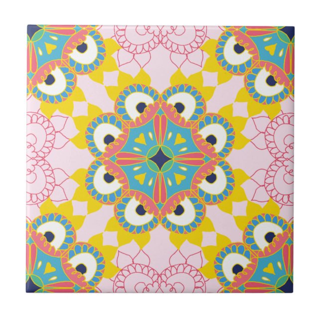 Mandala/Moroccan Tile Pattern  (Front)