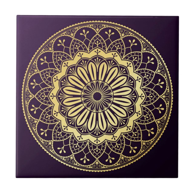 Mandala/Moroccan Tile Pattern  (Front)