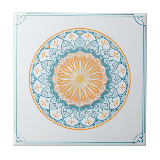 Mandala/Moroccan Tile Pattern  (Front)