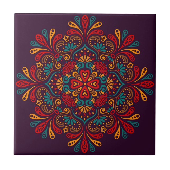 Mandala/Moroccan Tile Pattern  (Front)
