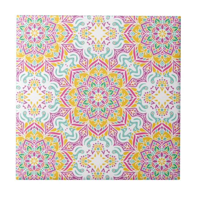 Mandala/Moroccan Tile Pattern  (Front)