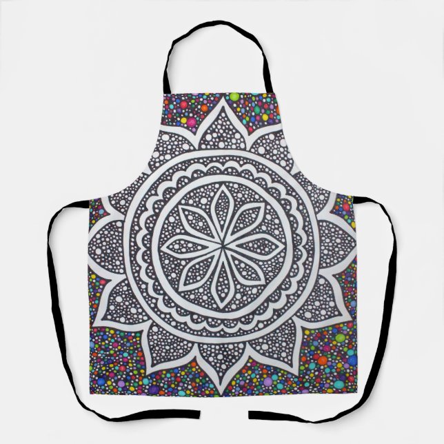 Mandala Mosaic 2025  Apron (Front)